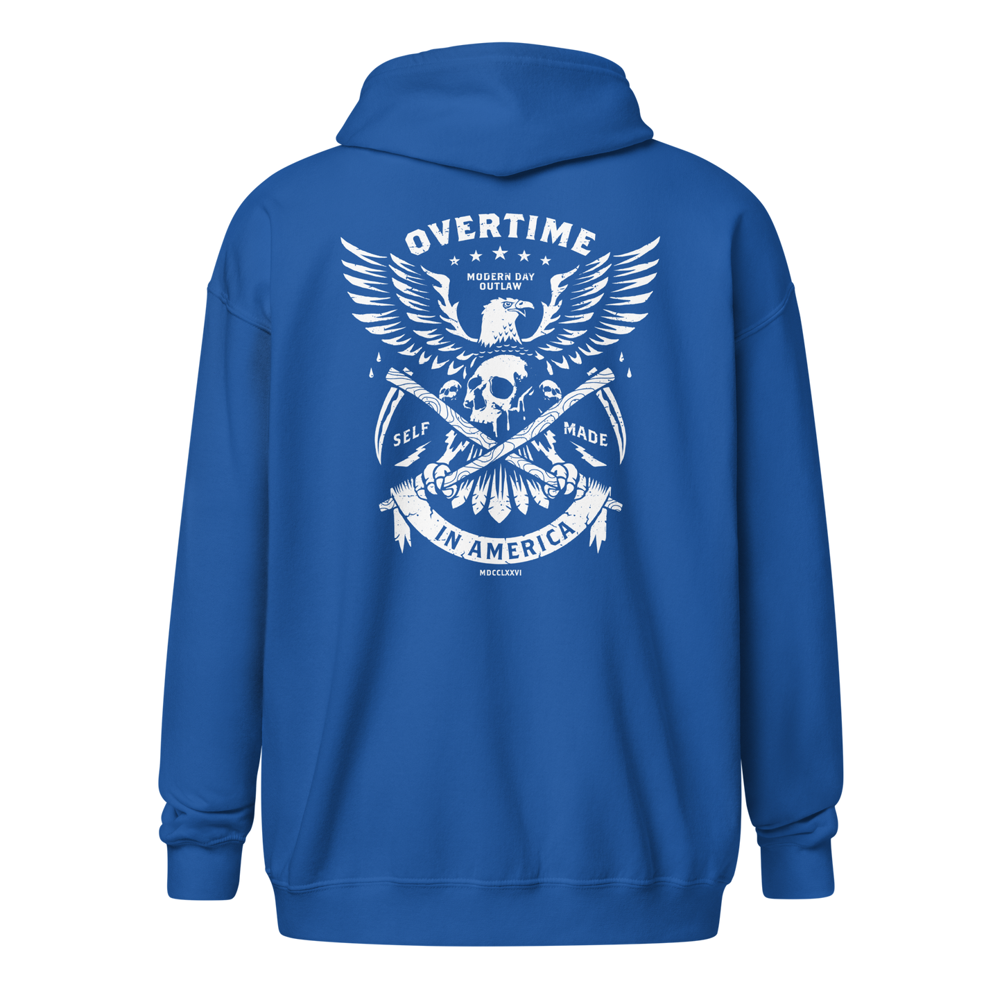 Self Made in America Zip Up Hoodie