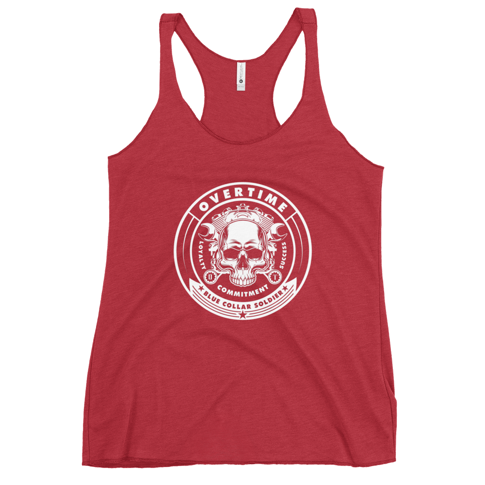 Skull & Motor - Women's Racerback Tank