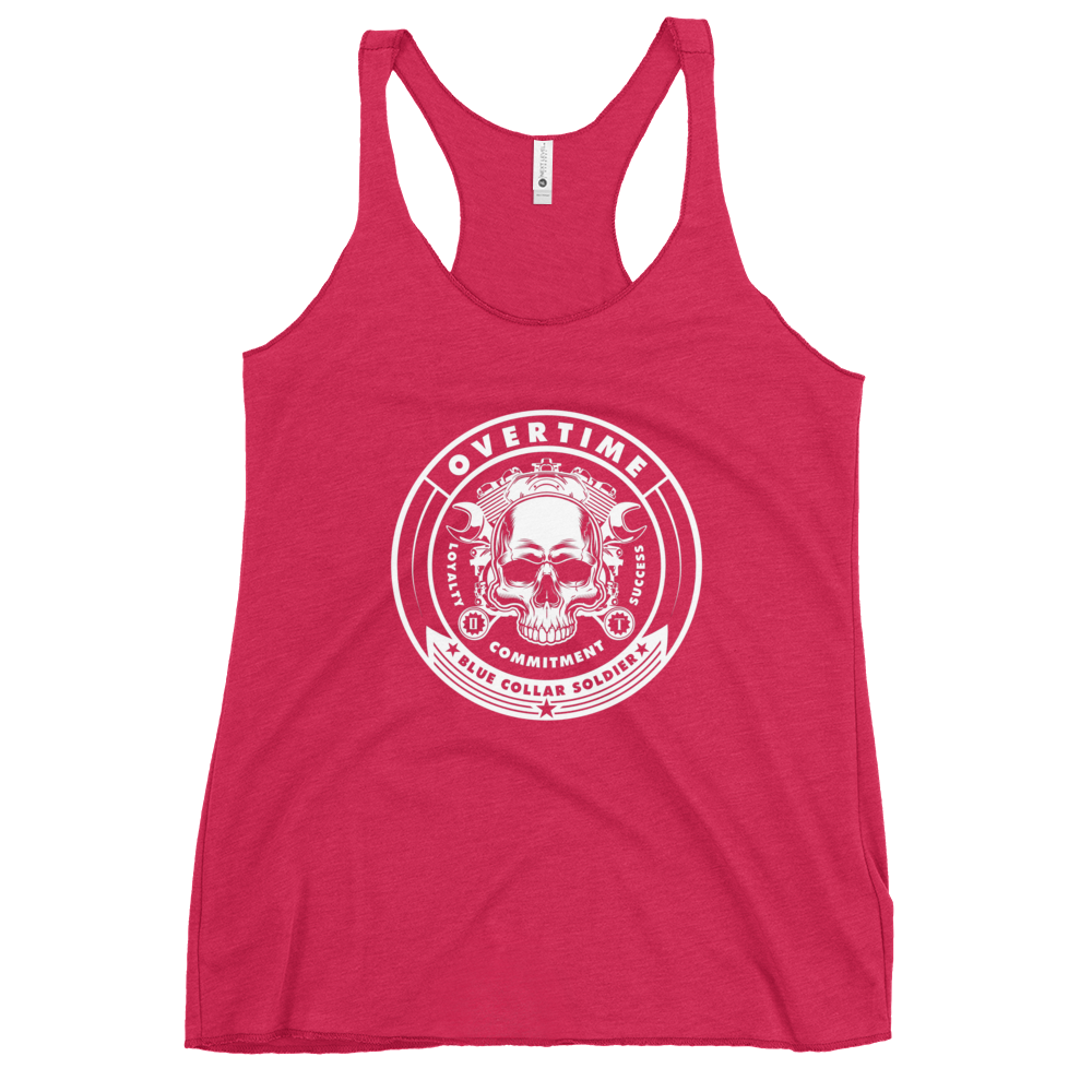 Skull & Motor - Women's Racerback Tank