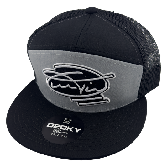 Overtime Signature Silver and Black Snapback