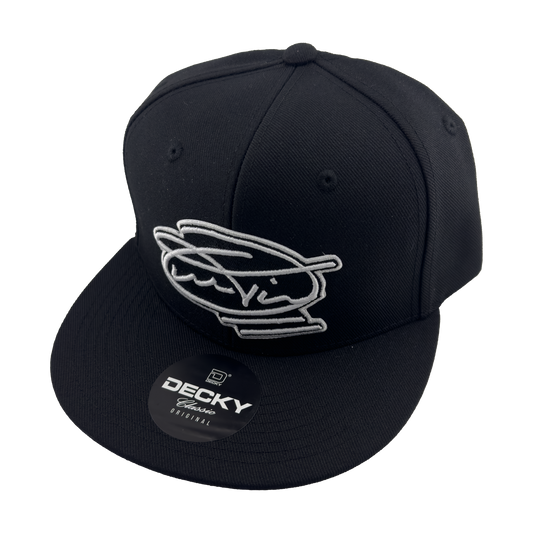 Overtime Signature Black Snapback