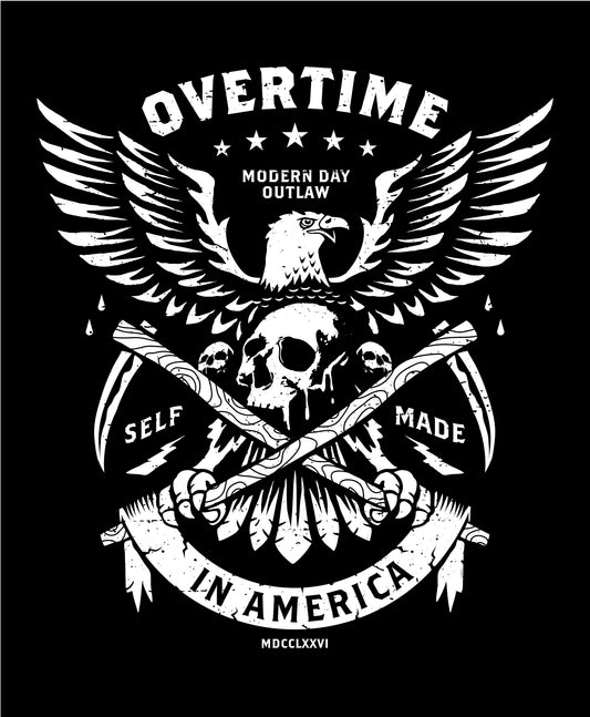 "Self Made in America" 2.5" x 3" Patch