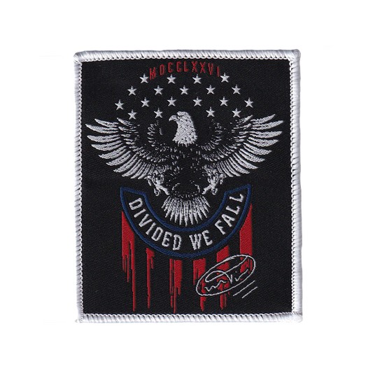 "Divided We Fall" 2.5" x 3" Patch