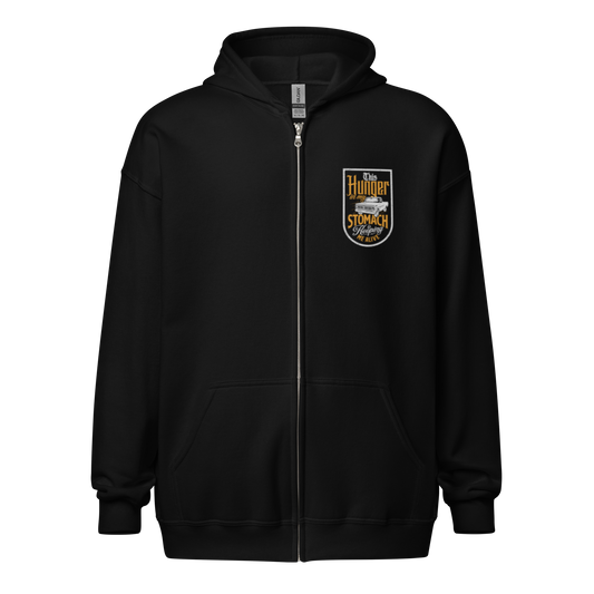 Hunger In My Stomach Zip Up Hoodie